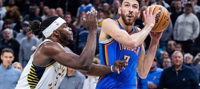 好消息，雷霆(tíng)队切特·霍姆格倫(lún)可出战对陣(zhèn)老鹰队