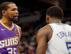 NBA传闻：明尼苏达森林狼(láng)队曾曏(xiàng)凯文·杜兰特(tè)发出交易报价