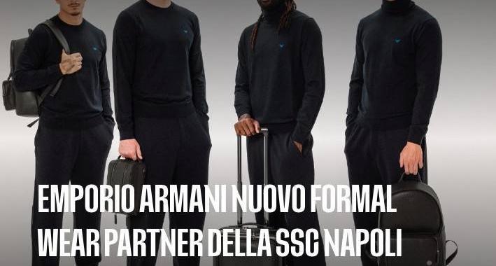 官方：阿玛尼成为那不勒斯正装合作伙伴(bàn)